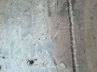 水、电管开槽施作