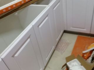 集成吊顶及橱柜柜体安装