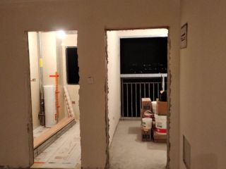 石膏板吊顶施作