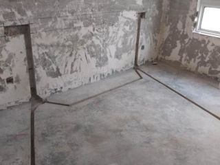 水电线管开槽施工