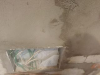水、电管开槽施作