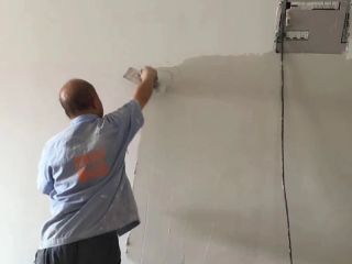 墙、顶面腻子批嵌