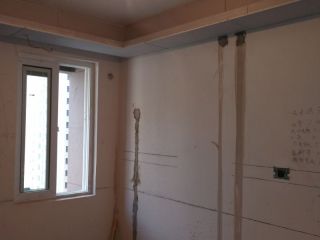 石膏板吊顶施作