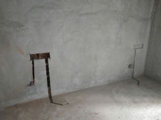 水、电管开槽施作