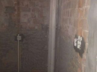 水、电管开槽施作