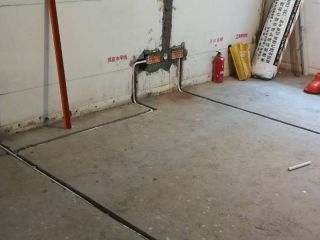 强、弱电布管穿线