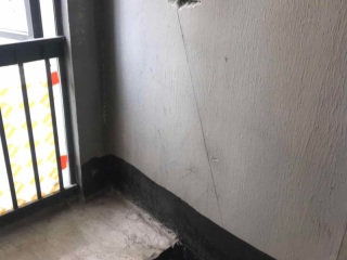 水、电管开槽施作