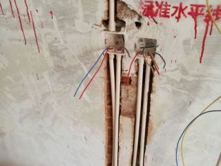 强、弱电路穿线施作