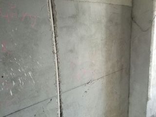 水、电管开槽施工
