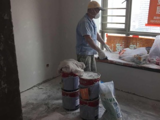墙、顶面腻子批嵌