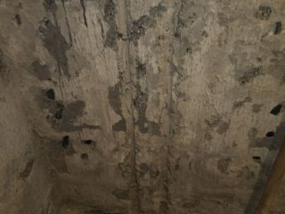 水、电管开槽施作