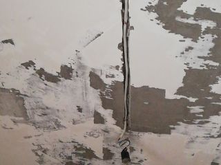 水、电管开槽施作