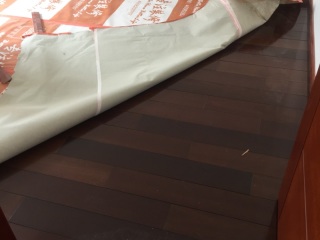 木地板铺设
