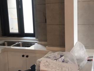 集成吊顶及橱柜柜体安装