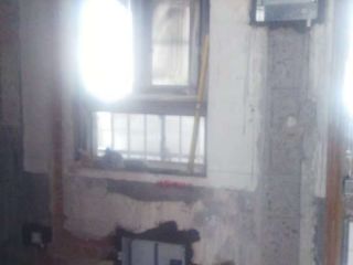 水、电管开槽施作