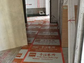 地砖铺贴及地面找平施作