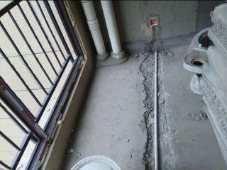 水电线管开槽施工