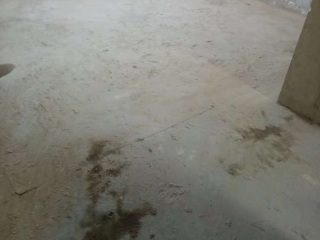 水、电管开槽施作