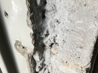 水、电管开槽施作