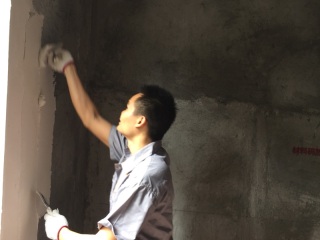 墙、顶面腻子批嵌