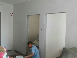 墙、顶面腻子批嵌
