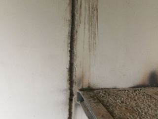 水、电管开槽施作
