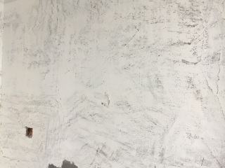 水、电管开槽施作