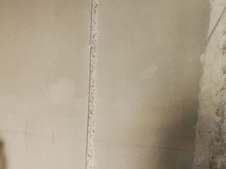 水、电管开槽施作