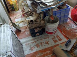 地砖铺贴及地面找平施作