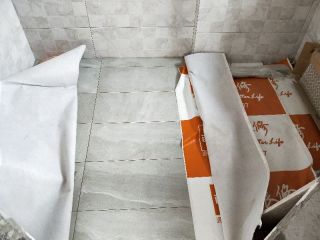 地砖铺贴及地面找平施作
