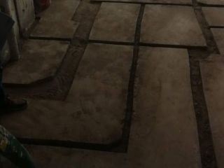 水、电管开槽施作