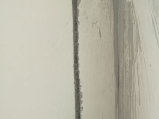 水、电管开槽施作