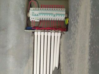 强、弱电布管，穿线施作