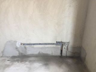 水、电管开槽施作