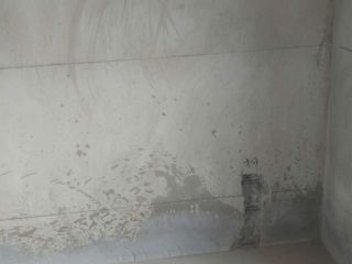 水、电管开槽施作