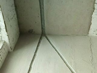 水、电管开槽施作