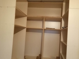 现场木制品造型施作