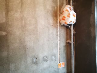 强、弱电布管，穿线施作