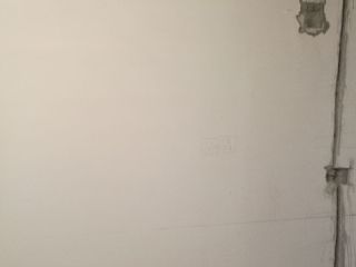 水、电管开槽施作