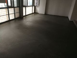 地砖铺贴及地面找平施作