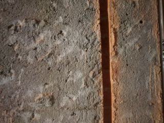 水、电管开槽施作