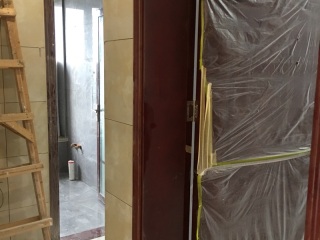 成品门及墙纸铺贴