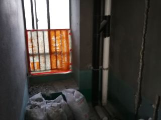 水、电管开槽施作