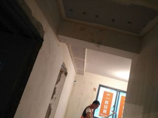 现场木制品造型施作
