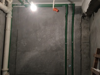 水电线管开槽施工