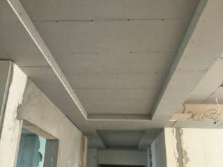 石膏板吊顶施作