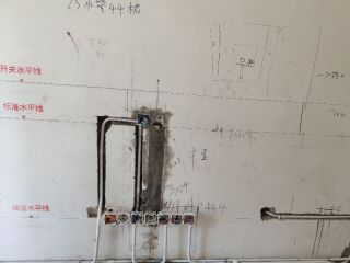 强、弱电布管，穿线施作