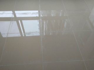 地砖铺贴及地面找平施作