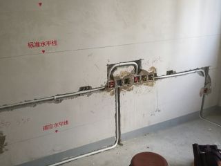 强、弱电路穿线施作