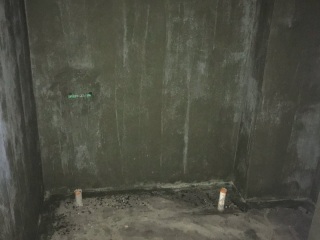 地砖铺贴及地面找平施作